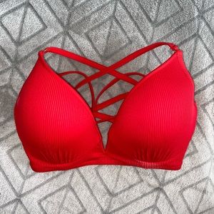 ❤️RED V-UNDERWIRE BIKINI❤️